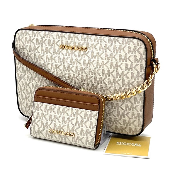 Michael Kors EW Crossbody Bag & Card Case Wallet - Picture 1 of 9